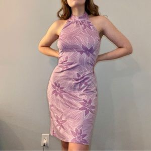 Billabong Floral Halter Midi Dress